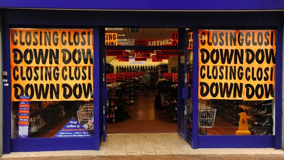 Closing down