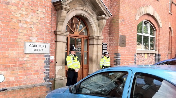 The inquest was opened and adjourned at Derby Coroners Court