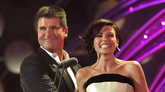 Dannii Minogue and Simon Cowell