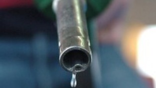 A petrol pump