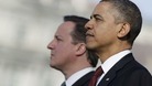 President Barack Obama and British Prime Minister David Cameron outside the White House in March 2012