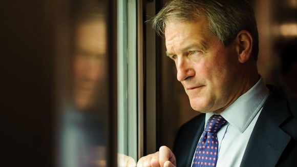 Environment secretary Owen Paterson insists spending on flood defences is increasing