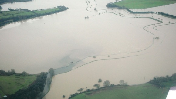 Burst banks in Arun valley