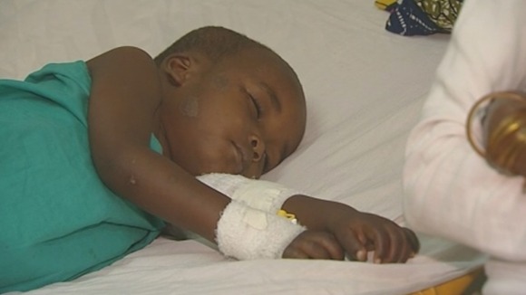 3-year-old boy shot in the arm.