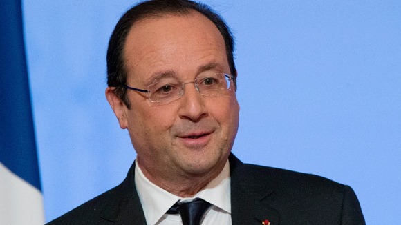French President Francois Hollande threatened legal action against the magazine.