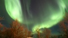 The Northern Lights pictured over Porsanger Garrison near Lakselv, Norway.