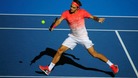 Roger Federer gets ready for the Open.