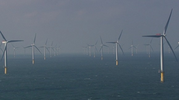 The Sheringham Shoal windfarm