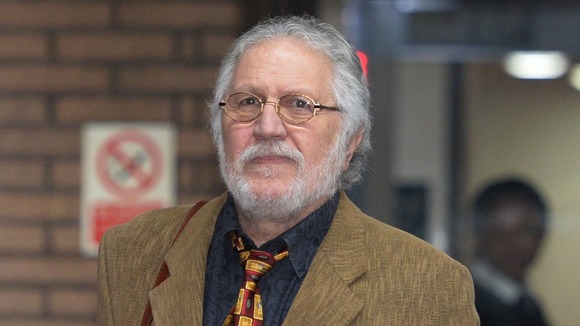 DJ Dave Lee Travis leaves Southwark Crown Court
