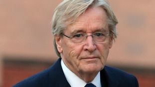 Actor William Roache arriving at Preston Crown Court