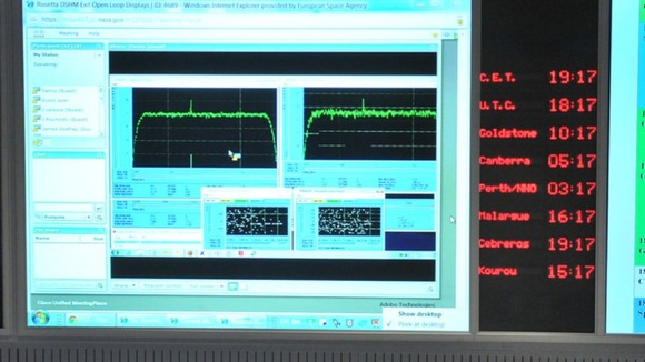 The little green blip that ended a three-year wait