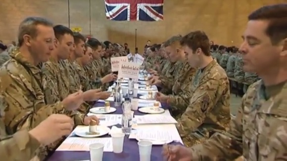 Soldiers from the ARRC based at Innsworth in Gloucestershire