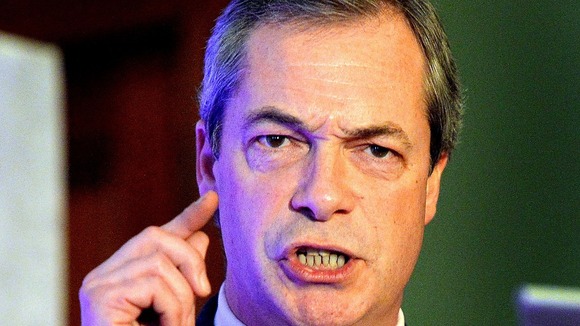 UKIP leader Nigel Farage says Britain cannot afford the High Speed 2 rail project