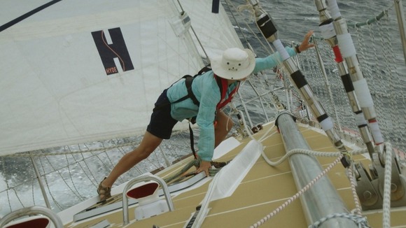 Crew member at work