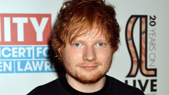 Ed Sheeran is nominated for best new artist.