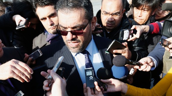 Anas al-Abdah, a member of Syria's opposition coalition, said sitting down with the regime was "not easy"