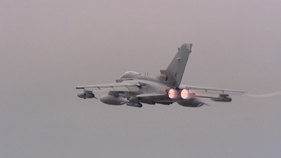 The Tornado warplanes will be training with US and NATO forces
