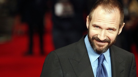 Ralph Fiennes arrives at the premiere of 'The Invisible Woman'