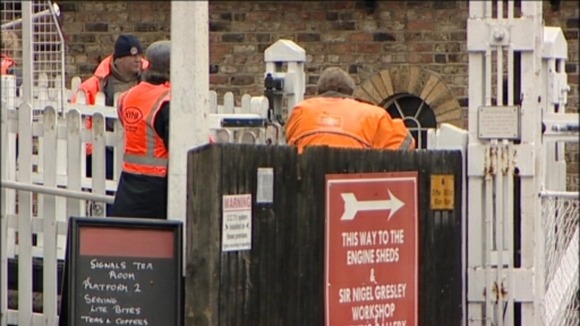Railway death at Grosmont Station