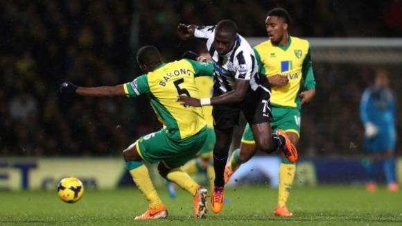 Norwich City were outplayed against Newcastle United.