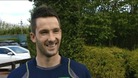 Norwich City defender Adam Drury at Colney