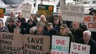 Llanelli hospital protest, downgrading, Prince Philip Hospital