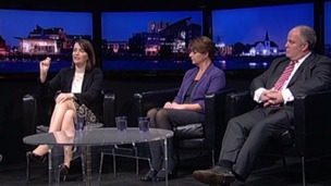 Kirsty Williams, Leanne Wood, Andrew RT Davies