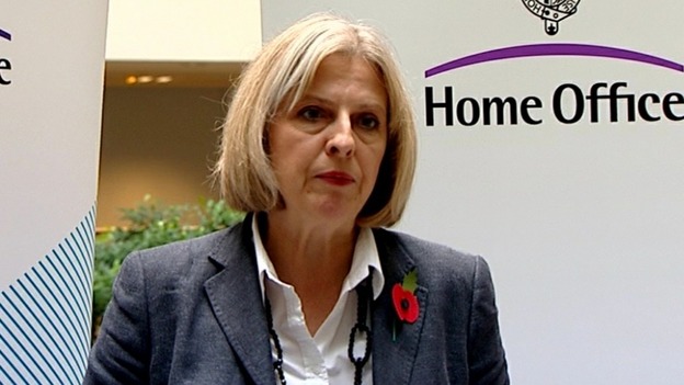 Home Secretary Theresa May
