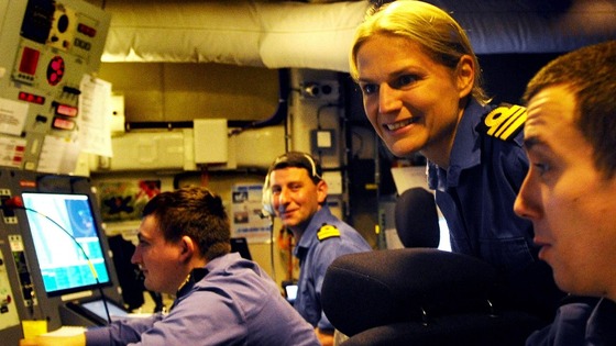 to command a major warship 