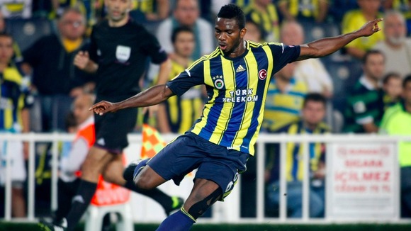 Fenerbahce's Joseph Yobo.