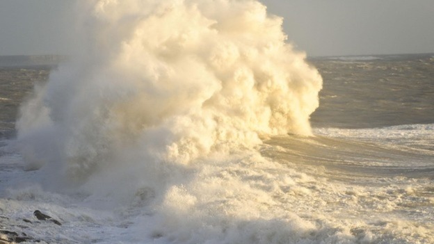 huge wave