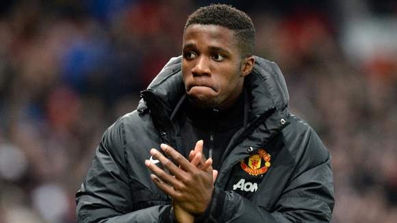 Zaha has had limited opportunities at Old Trafford