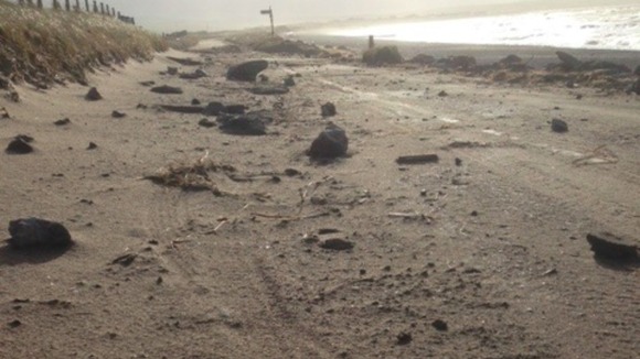 The clear-up is underway but another high tide is expected today.