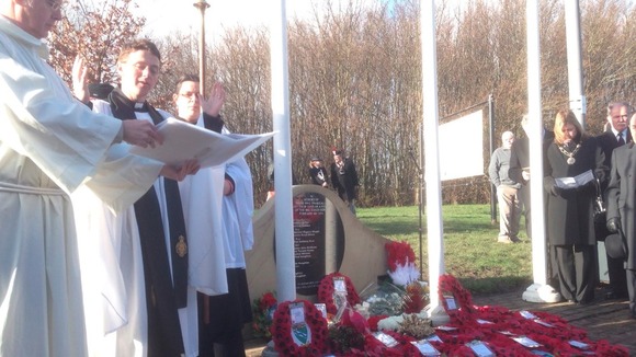 Memorial service to the victims of the M62 coach bombing