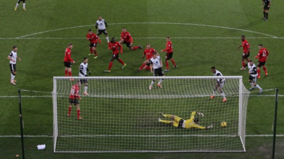 Former Canary David Marshall denied Norwich on several occasions.