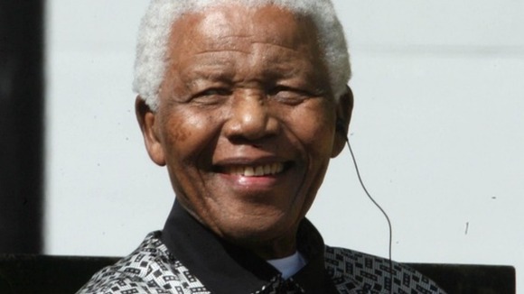 Nelson Mandela died in December last year.
