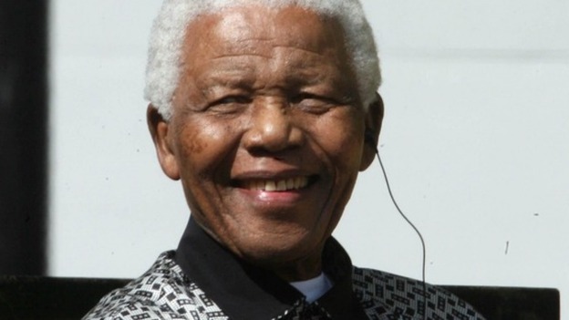 Nelson Mandela died in December last year.