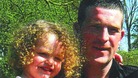 Jonathan Turner, who died after an attack in Mansfield, and his daughter, Maisie.