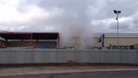 One person has been treated by ambulance services at the scene of the fire in Darlaston