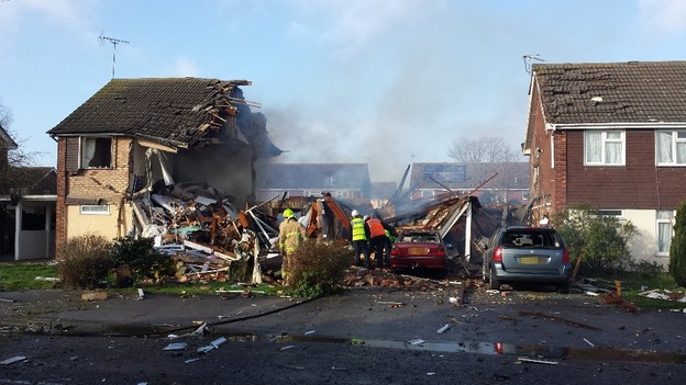 13 people have been taken to a reception centre at Clacton Town Hall following the earlier blast.