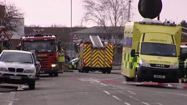 Emergency services attended the scene.
