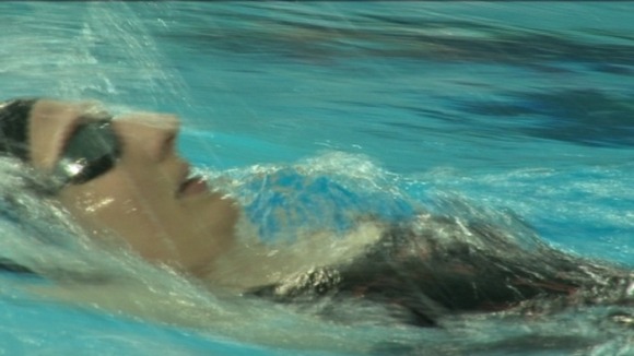 Rebecca Addlington swimming