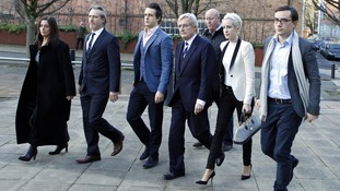 William Roache and member of his family
