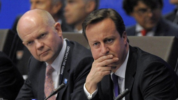 Cameron and Hague at this week's NATO summit