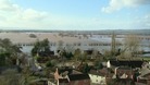 Flooded Somerset village of Moorland is almost empty after residents were evacuated.