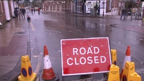 A number of road closures are in place in the Midlands