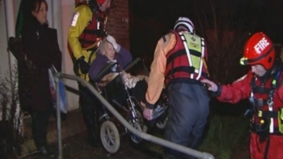 Wheelchair-bound elderly woman evacuated from Wraysbury