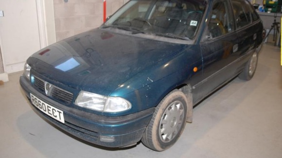 A Vauxhall Astra used by Joanna Dennehy while she was on the run