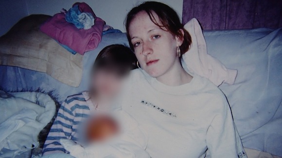 Joanna Dennehy with her children