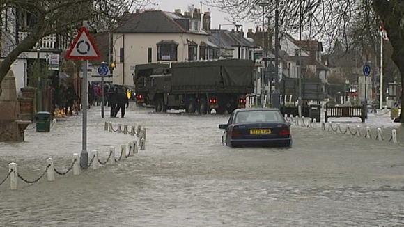 Residents in Datchet were among the worst hit